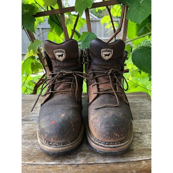 Red Wing Irish Setter Ramsey 2.0 Mens 10.5 Safety Toe Brown Leather 83648 - Picture 1 of 11